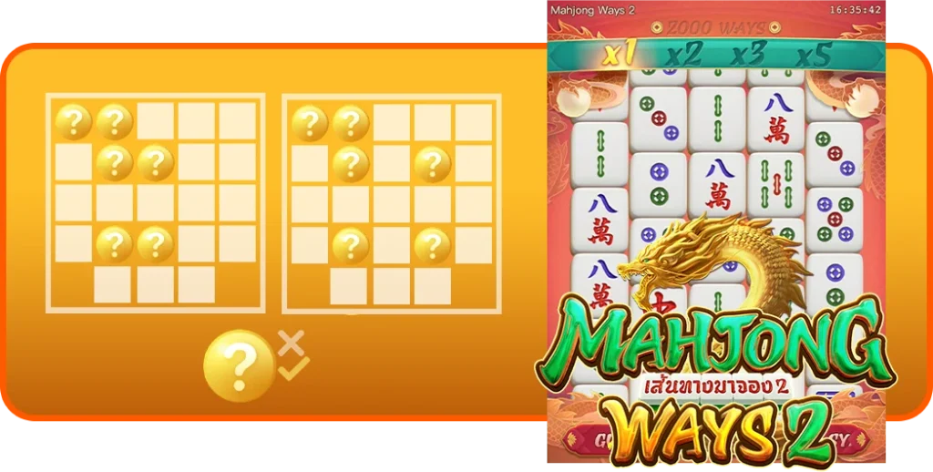 เพลย์ไลน์และวิธีเอาชนะรางวัลในเกม Mahjong Ways 2