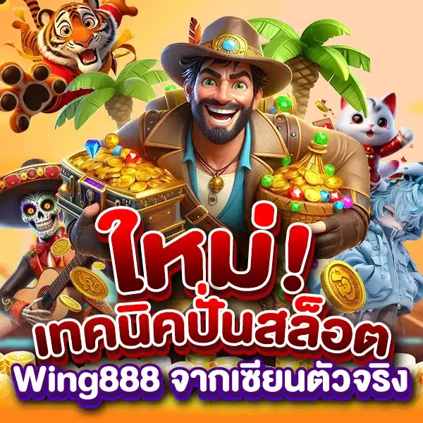 เทคนิคปั่นสล็อต Wing888